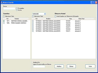 Software Control de Rondas Qwantec